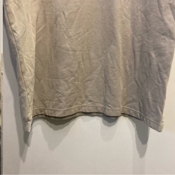 Carhartt Polo Shirt Shortsleeve Size Large Tan Camel Mens - Picture 6 of 7